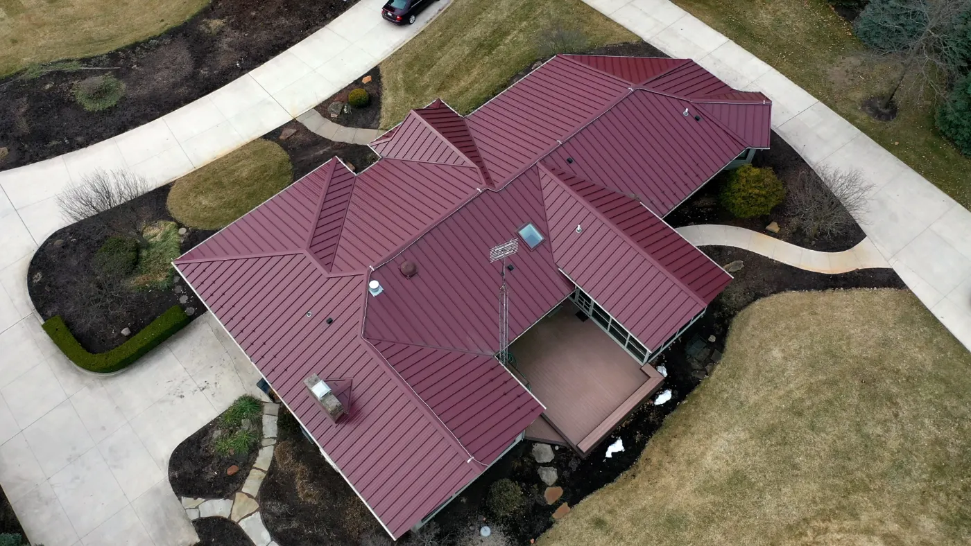 Commercial roof inspection documented in Plum Creek